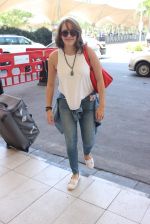 Hazel Keech snapped at airport on 7th March 2016